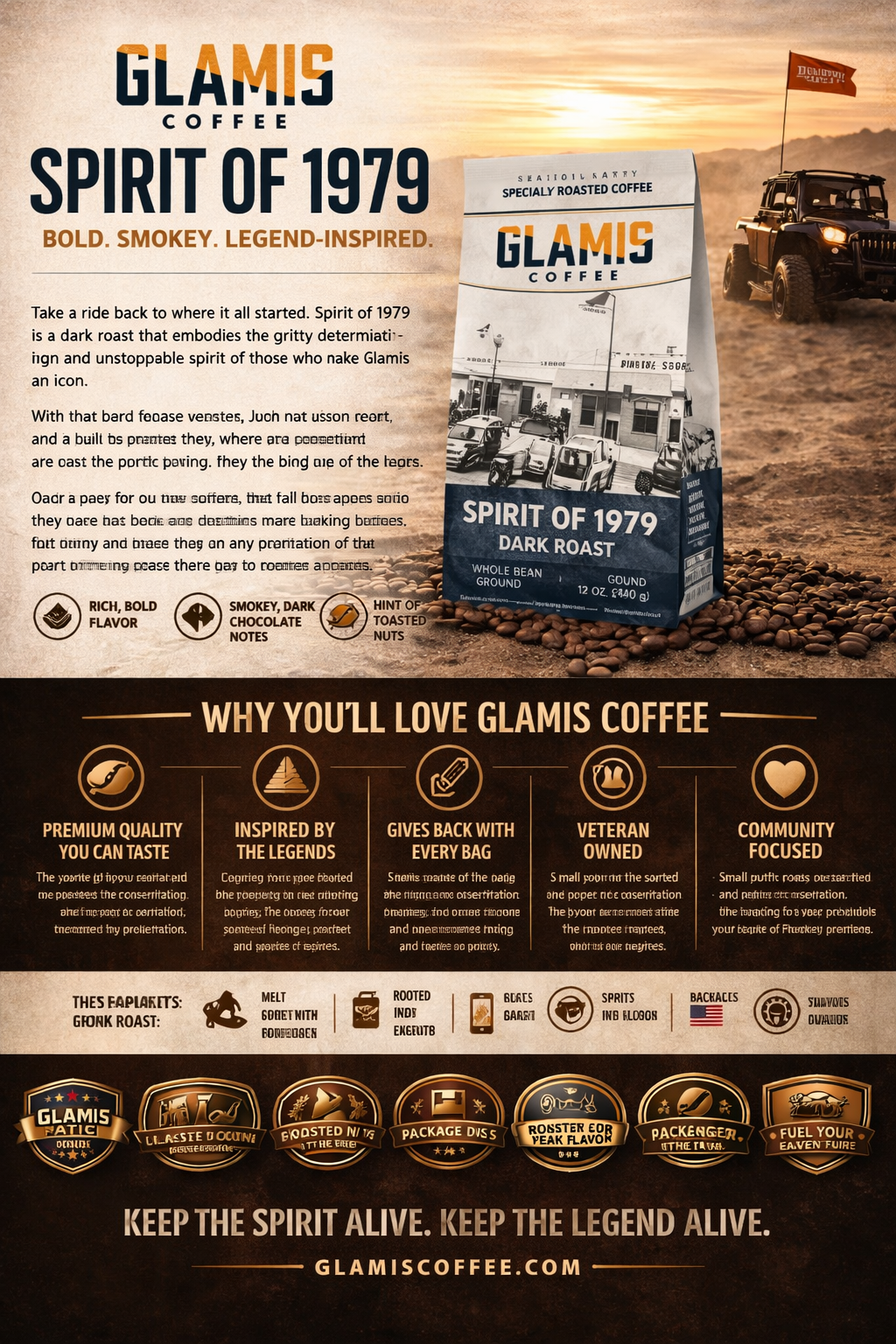 SPIRIT OF 1979 - Colombian Dark Roast