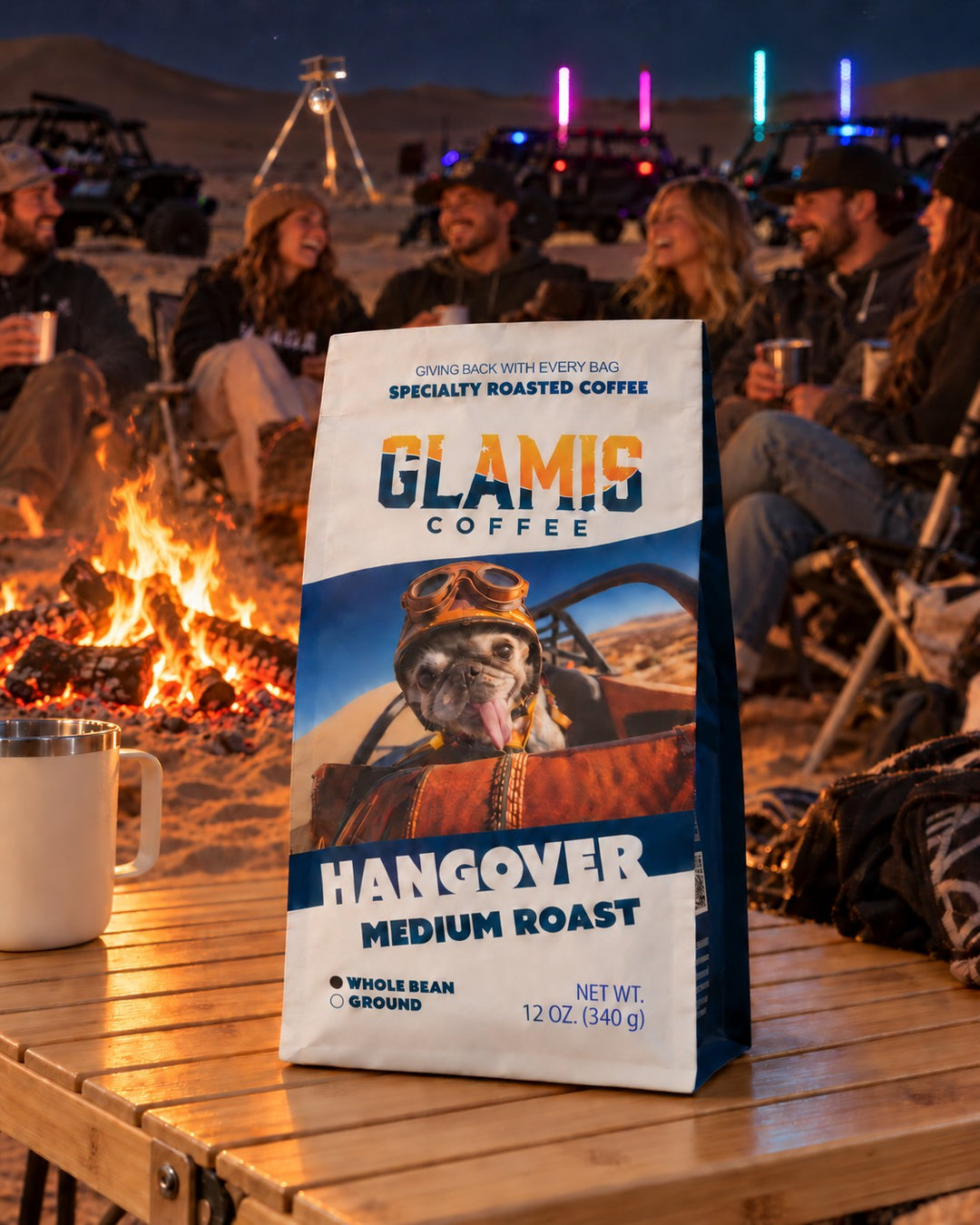 Glamis Coffee by the campfire